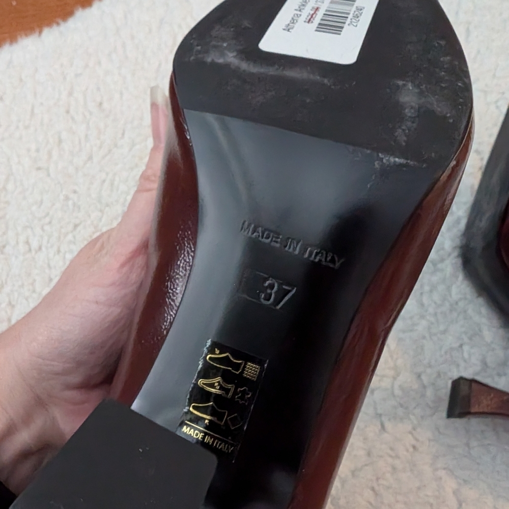 NOMIA Athena Ankle Boot in Prune 37 New In Box - Picture 15 of 16